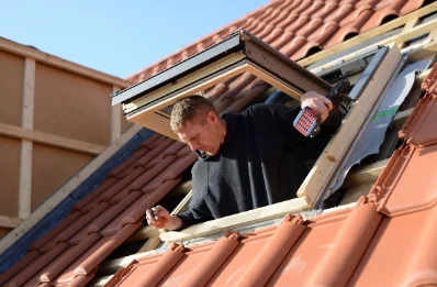 Pose de fenêtres de toit Velux à Aucelon